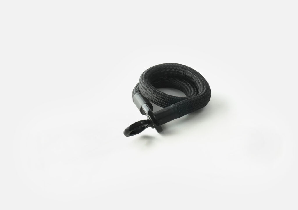 Textilseil in Länge S und Farbe onyx black