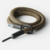 tex–lock mate in wild hemp, wrapped into each other with locking pin through metal eyelet
