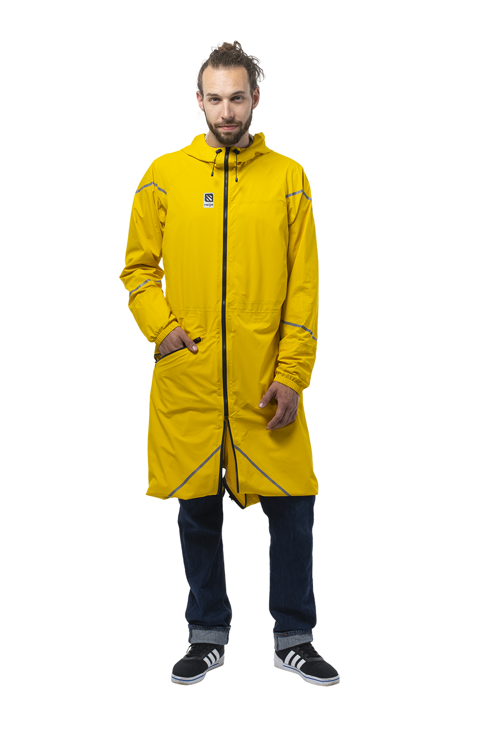 raijn men sunflower yellow von vorne