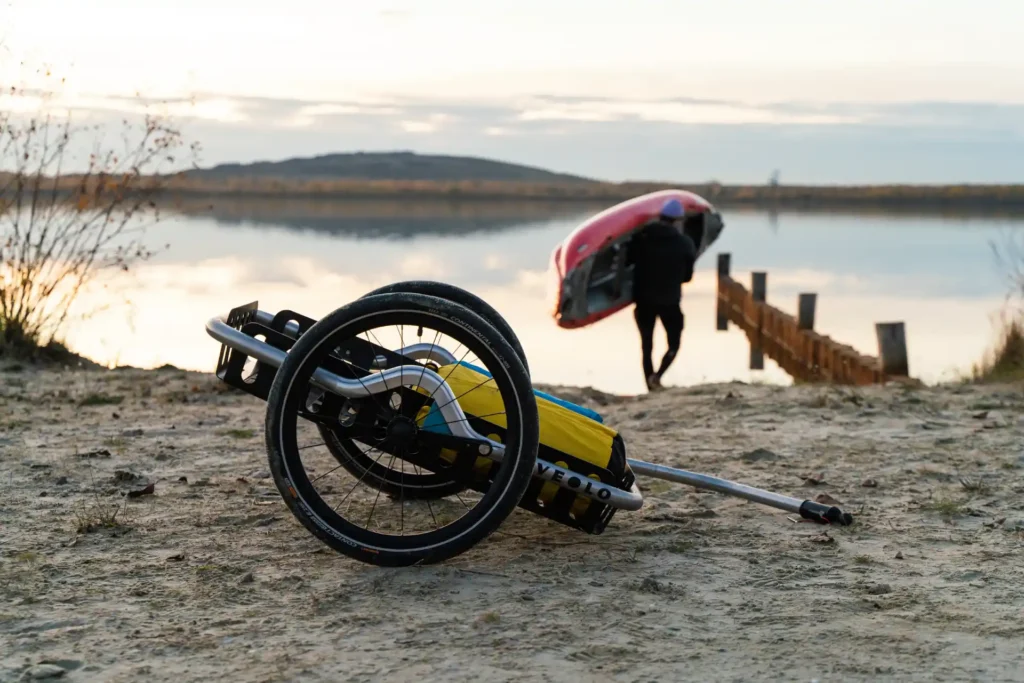 veolo performance bike trailer am see